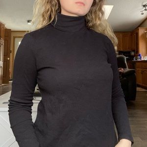 Black turtleneck